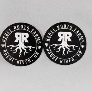 Rebel Roots Farms Sticker 5 Pack